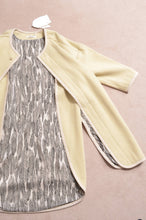 Load image into Gallery viewer, WOOL MOSSA FLAPS COAT/YELLOW_02