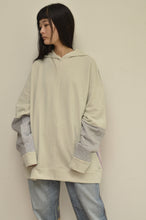 Load image into Gallery viewer, PRINT HOODY(GRY/CAT)_01