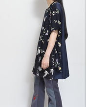 画像をギャラリービューアに読み込む, W SLEEVE TOPS_NAVY / B