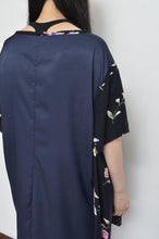 Load image into Gallery viewer, W SLEEVE TOPS_NAVY / B