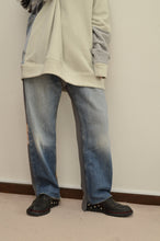 画像をギャラリービューアに読み込む, PRINT UNION DENIM PT(INDIGO/毎日だ_01)_01