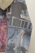 画像をギャラリービューアに読み込む, PRINT HOODY(GRY/CAT)_02