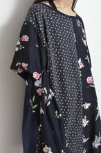 Load image into Gallery viewer, W SLEEVE TOPS_NAVY / B