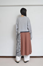 Load image into Gallery viewer, PLEATED SWEAT SH OP_A