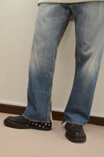 画像をギャラリービューアに読み込む, PRINT UNION DENIM PT(INDIGO/毎日だ_01)_01