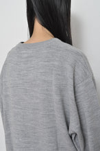 Load image into Gallery viewer, nyoroli KNIT*FLORAL OP_01 / GRAY