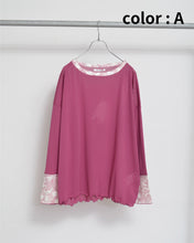 Load image into Gallery viewer, MESH L/S TEE_PINK