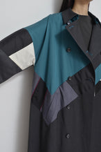 画像をギャラリービューアに読み込む, REMIX TRENCH COAT/NAV/02