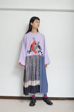 画像をギャラリービューアに読み込む, PLEATED TEE OP(PRINT) _ PUR/X_A