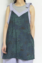 画像をギャラリービューアに読み込む, V-NECK TANK_LONG_LINEN 01/PURPLE