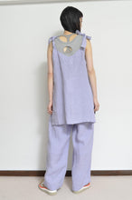 画像をギャラリービューアに読み込む, V-NECK TANK_LONG_LINEN 01/PURPLE