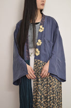 Load image into Gallery viewer, FLOWER PATCH ROBE / NAV