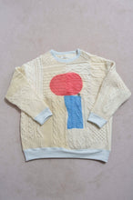 画像をギャラリービューアに読み込む, SWITCHING KNIT P/O(PRINT) 01/OFF WHITE_Mi