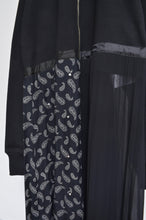 画像をギャラリービューアに読み込む, ZIP UP SWEAT OP BLK / 01