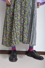 Load image into Gallery viewer, PLEATED TEE OP(PRINT)_PUR/X_B