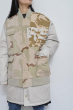 画像をギャラリービューアに読み込む, REMIX CAMO LAYER STADIUM JACKET/01