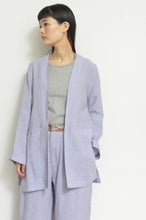 画像をギャラリービューアに読み込む, NO-COLLAR JK_LINEN 00/PURPLE