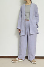 画像をギャラリービューアに読み込む, NO-COLLAR JK_LINEN 00/PURPLE