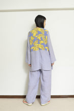 画像をギャラリービューアに読み込む, NO-COLLAR JK_LINEN 00/PURPLE