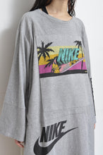 Load image into Gallery viewer, SWITCHING TEE OP_GRAY*BEIGE / B