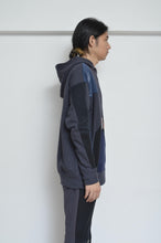 画像をギャラリービューアに読み込む, CUT AND CONNECTED BACKPILE HOODIE / DARK