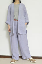 画像をギャラリービューアに読み込む, NO-COLLAR JK_LINEN 00/PURPLE