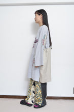 Load image into Gallery viewer, SWITCHING TEE OP_GRAY*BEIGE / A