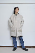画像をギャラリービューアに読み込む, REMIX MELTON LAYER STADIUM JACKET/BEG/01