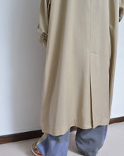Load image into Gallery viewer, ROBE TRENCH COAT_TENCEL (02/BEG)