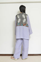 画像をギャラリービューアに読み込む, NO-COLLAR JK_LINEN 01/PURPLE