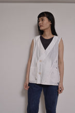 画像をギャラリービューアに読み込む, TABLE CLOTH △ SHAWL COAT/SHORT LINER set_WHT