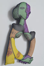 Load image into Gallery viewer, SCARF CUSHION FLAME/PICASSO_06