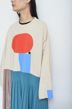 画像をギャラリービューアに読み込む, PLEATED TEE OP(PRINT) _ BEG/Mi_B