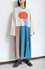 画像をギャラリービューアに読み込む, PLEATED TEE OP(PRINT) _ BEG/Mi_B