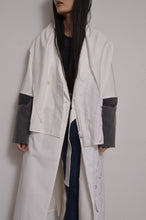 画像をギャラリービューアに読み込む, TABLE CLOTH △ SHAWL COAT/SHORT LINER set_WHT