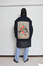 画像をギャラリービューアに読み込む, REMIX MELTON LAYER STADIUM JACKET(PRINT)/NAV/X/02