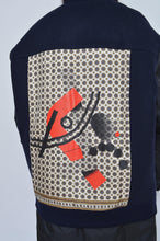 画像をギャラリービューアに読み込む, REMIX MELTON LAYER STADIUM JACKET(PRINT)/NAV/X/02