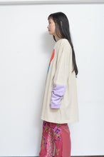 Load image into Gallery viewer, SWITCHING SLEEVE L/S T_ 01 / BEIGE*Mi