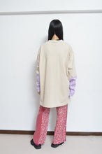 Load image into Gallery viewer, SWITCHING SLEEVE L/S T_ 01 / BEIGE*Mi