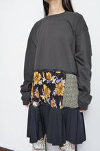 画像をギャラリービューアに読み込む, TIERED L/S T OP 01 / CHARCOAL_B