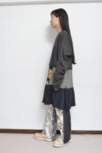 画像をギャラリービューアに読み込む, TIERED L/S T OP 01 / CHARCOAL_B