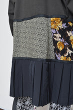 画像をギャラリービューアに読み込む, TIERED L/S T OP 01 / CHARCOAL_B