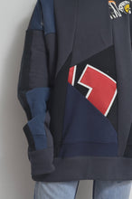 画像をギャラリービューアに読み込む, CUT AND CONNECTED BACKPILE HOODIE / DARK