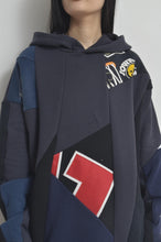 画像をギャラリービューアに読み込む, CUT AND CONNECTED BACKPILE HOODIE / DARK