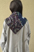 画像をギャラリービューアに読み込む, TRIANGLE SHAWL(TWILL)/L.GRAY