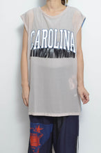 Load image into Gallery viewer, VOILLE FRINGE NO-SLEEVE T_BEG
