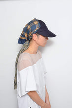 Load image into Gallery viewer, SCARF DROOPY CAP / 25SS_NAVY_01
