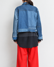 画像をギャラリービューアに読み込む, Denim easy panel blouson "PGR" / 01size
