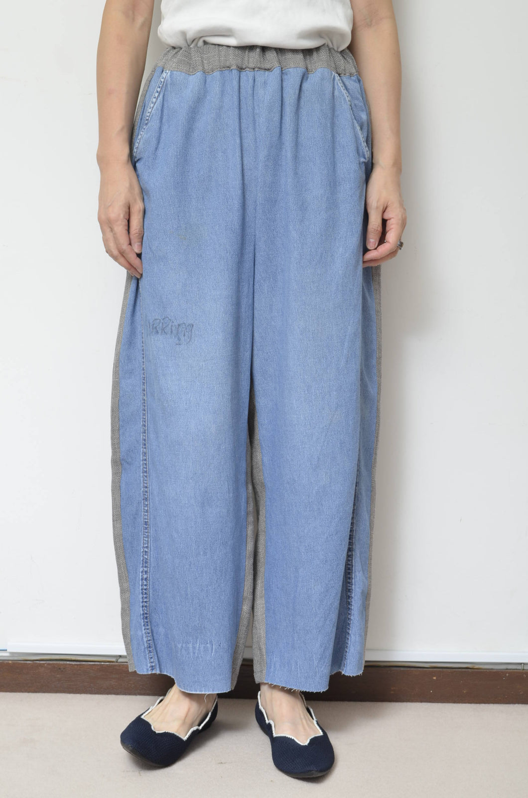 DENIM/LINEN EASY PT/02size_A