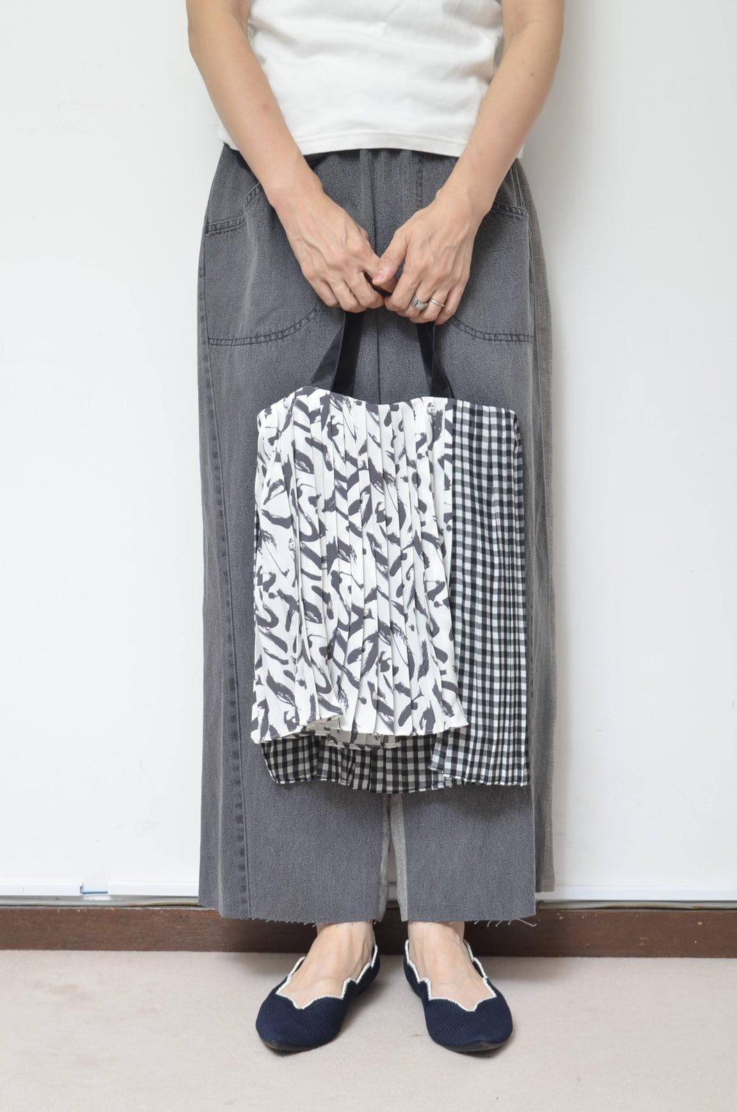PLEATED BAG/SMALL_D